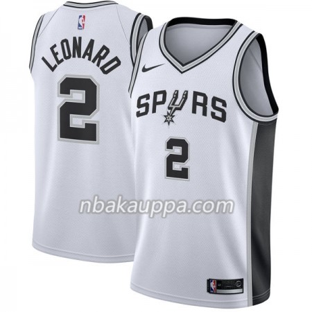 San Antonio Spurs Kawhi Leonard 2 Nike 2017-18 Valkoinen Pelipaidat Swingman - Miesten
